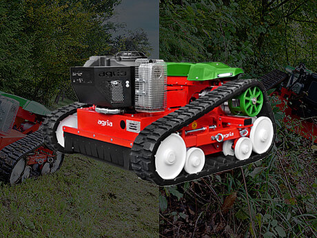 Mulchen mit gr&ouml;&szlig;erer Schnittbreite &ndash; agria 9500 premium 