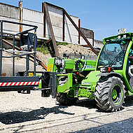 Reichweitenstark und gefragt: Mini-Merlo P 27.6