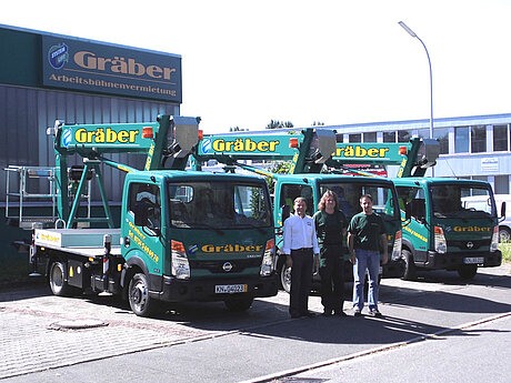 Neue PALFINGER Hubarbeitsb&uuml;hnen f&uuml;r Gr&auml;ber
