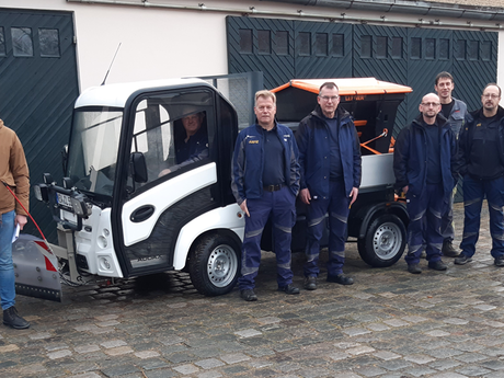 JVA St. Georgen-Bayreuth elektrifiziert den Winterdienst