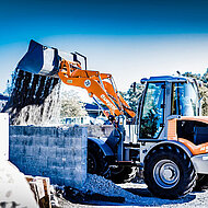 Kraftvoller Radlader weycor AR 530 von Atlas Weyhausen