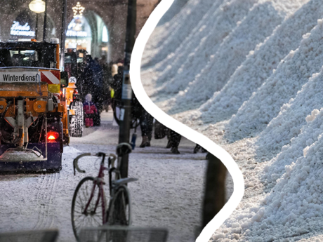 Winterdienst in der DACH-Region: Schweizer verwenden häufiger Trockensalz