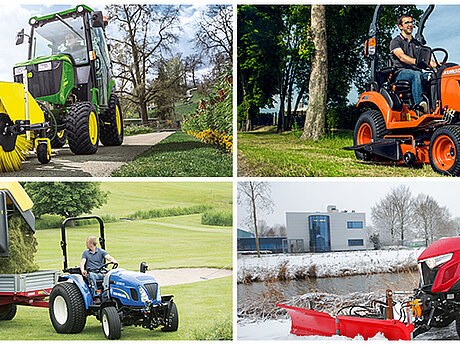 Marktübersicht Kompakttraktoren: klein, flexibel und kräftig