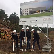 Spatenstich f&uuml;r neue RUTHMANN Servicestation Borkheide
