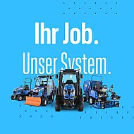 Iseki-Maschinen mit neuem Markenauftritt zum Firmenjubil&auml;um