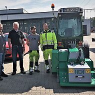 HEN AG pr&auml;sentiert neue Wegepflegemaschine WPF 100 auf demopark &ndash; konzipiert f&uuml;r Schmalspurtraktoren und enge Wege