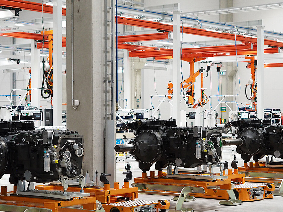 Getriebewerk als Teil von Valtras 38-Millionen-Dollar-Investitionsprojekt fertiggestellt