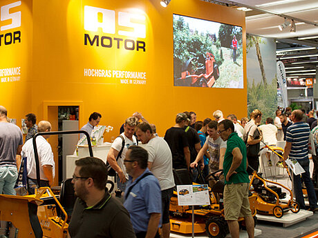 GaLaBau-Messeauftritt: Erfolgswelle bei AS-Motor geht weiter