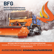 Beschaffungen von Kommunalfahrzeugen und -ger&auml;ten