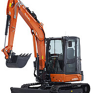 Kubota stellt drei neue Kompaktbagger in der F&uuml;nf- bis Sechs-Tonnen-Klasse vor