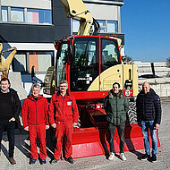 Hubkraft und Reichweite des MX18G waren entscheidend