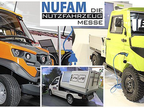 E-Mobilität in ihren zahlreichen Facetten auf der NUFAM 2019