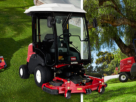 Die neuen Frontsichelm&auml;her der Groundsmaster&reg; 3000-Serie von Toro
