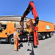 Kraftvoll und feinf&uuml;hlig: PALFINGER-Krane der Epsilon-Reihe sind zuverl&auml;ssige Helfer f&uuml;r die Stadt Kaiserslautern