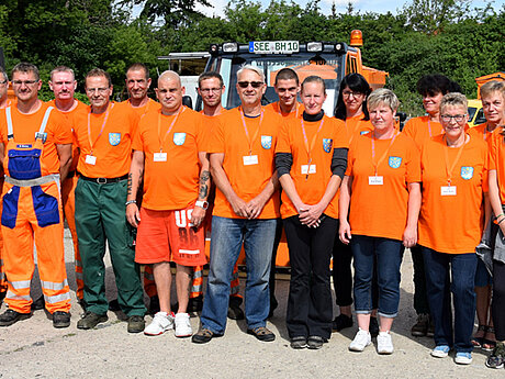 Wetter extrem in Seelow: Wasserwagen statt Wildkrautbekämpfung