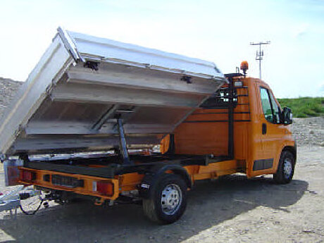 HAF 3-Seiten-Kipper f&uuml;r Nutzfahrzeuge bis 3,5 to