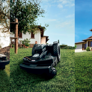 Flexible Roboter-Rasenm&auml;her von Techline mit Allradantrieb f&uuml;r anspruchsvolle Rasenfl&auml;chen