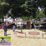 Kometenschweif: &bdquo;Hally-Gally&ldquo; hei&szlig;t die Spielger&auml;te-Reihe von SPOGG