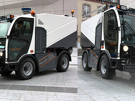 Neu: Schwemmanlage und Hochdruckreinigungssystem f&uuml;r den Holder MUVO