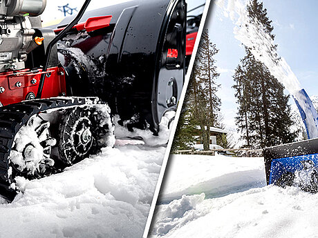 Marktübersicht handgeführte Profi-Schneefräsen