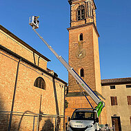 MTE 270 EX: erfolgreiche Instandhaltungsarbeiten an der Kirche Santa Giulia