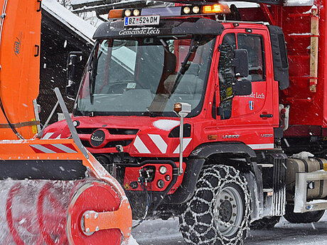 Premiere &ndash; erste Umr&uuml;stung des Unimog U 530