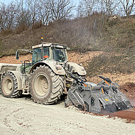 Multifunktionsfr&auml;se MTM/HP verrichtet auf Deutscher Gro&szlig;baustelle wertvolle Dienste