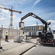 Bau-Profis setzen auf Hiab 