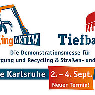 RecyclingAKTIV und TiefbauLIVE nun im September 2021 