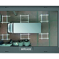 Backeye 360 von Brigade: Kamera-Monitorsystem zeigt s&auml;mtliche Gefahrenzonen aus der Vogelperspektive 