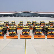 Boschung liefert 22 Flughafen-Enteiser an den internationalen Airport Peking-Daxing 