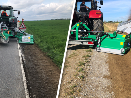 Effizientes Baukastensystem in Sachen Bankett- und Wegepflege &ndash; BKF 1200 und BKM 100