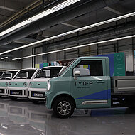 TX7-e: Europastart des neuen E-Transporters