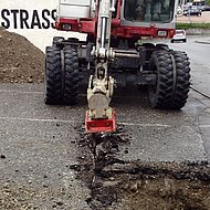 Auf Abwegen: Die Wurzelratte im Stra&szlig;enbau