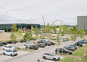 Mehr als Schattenspender: Europas erster Klimabaum-Parkplatz 