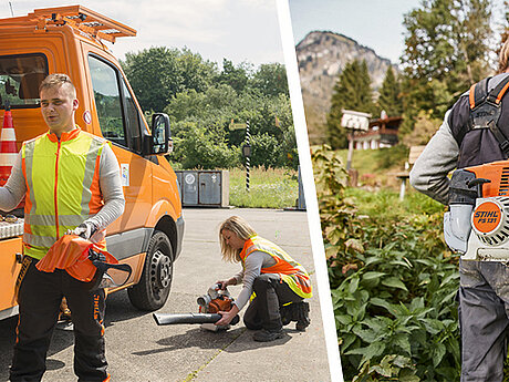 Sicher Arbeiten im Garten- und Landschaftsbau