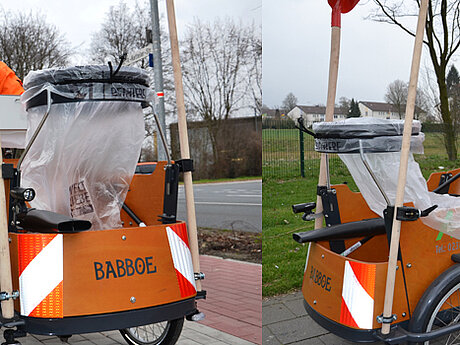 Ahlener Umweltbetriebe: Einsatz auf drei R&auml;dern