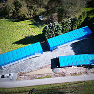 Raumsysteme schaffen Infrastruktur f&uuml;r Fl&uuml;chtlingsunterkunft