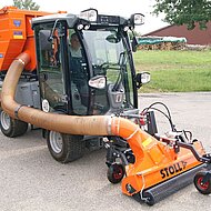 Anbauger&auml;te von Stoll Landschaftspflege-Technik auf der Demopark 