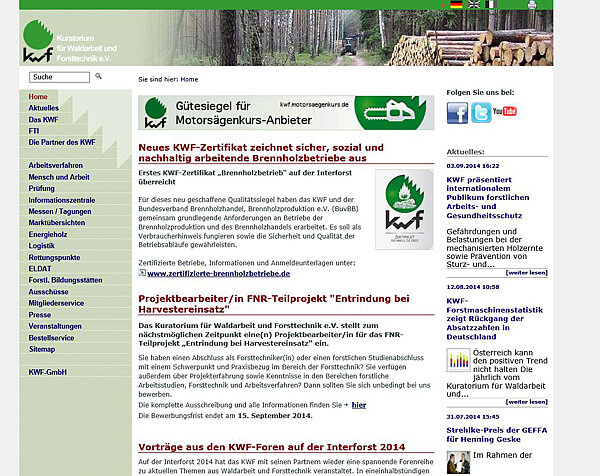 KWF präsentiert internationalem Publikum forstlichen Arbeits- und Gesundheitsschutz