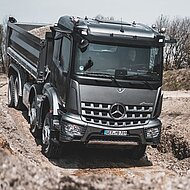 Geballte Baukraft &ndash; Mercedes-Benz Nutzfahrzeuge im Offroad-Einsatz