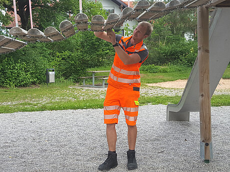 Reportage: Alles unter Kontrolle auf Schongaus̕ Spielplätzen 