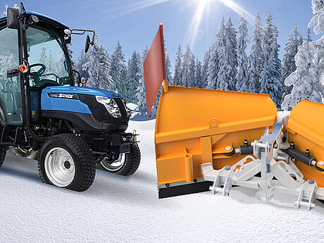 Mehr als nur ein Traktor: Winterpaket bietet jede Menge Leistung zum kleinen Preis