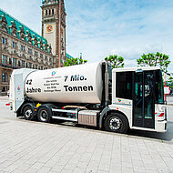 Stadtreinigung Hamburg kommuniziert mit klassischen Autotelefonen