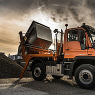 Jotha-Absetzkipper CombiCon macht Unimog noch vielseitiger