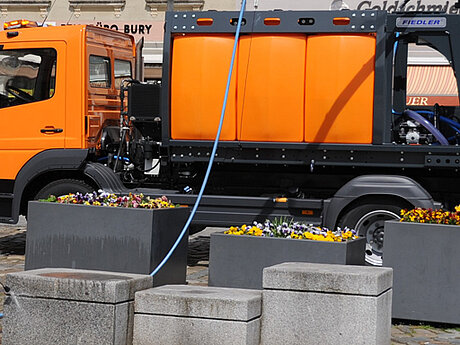 Wassertechnik im Gro&szlig;format von FIEDLER f&uuml;r alle Lkw
