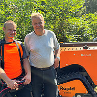 Neue RoboFlail Vario D501: erste Mulchraupe bleibt in der Schweiz