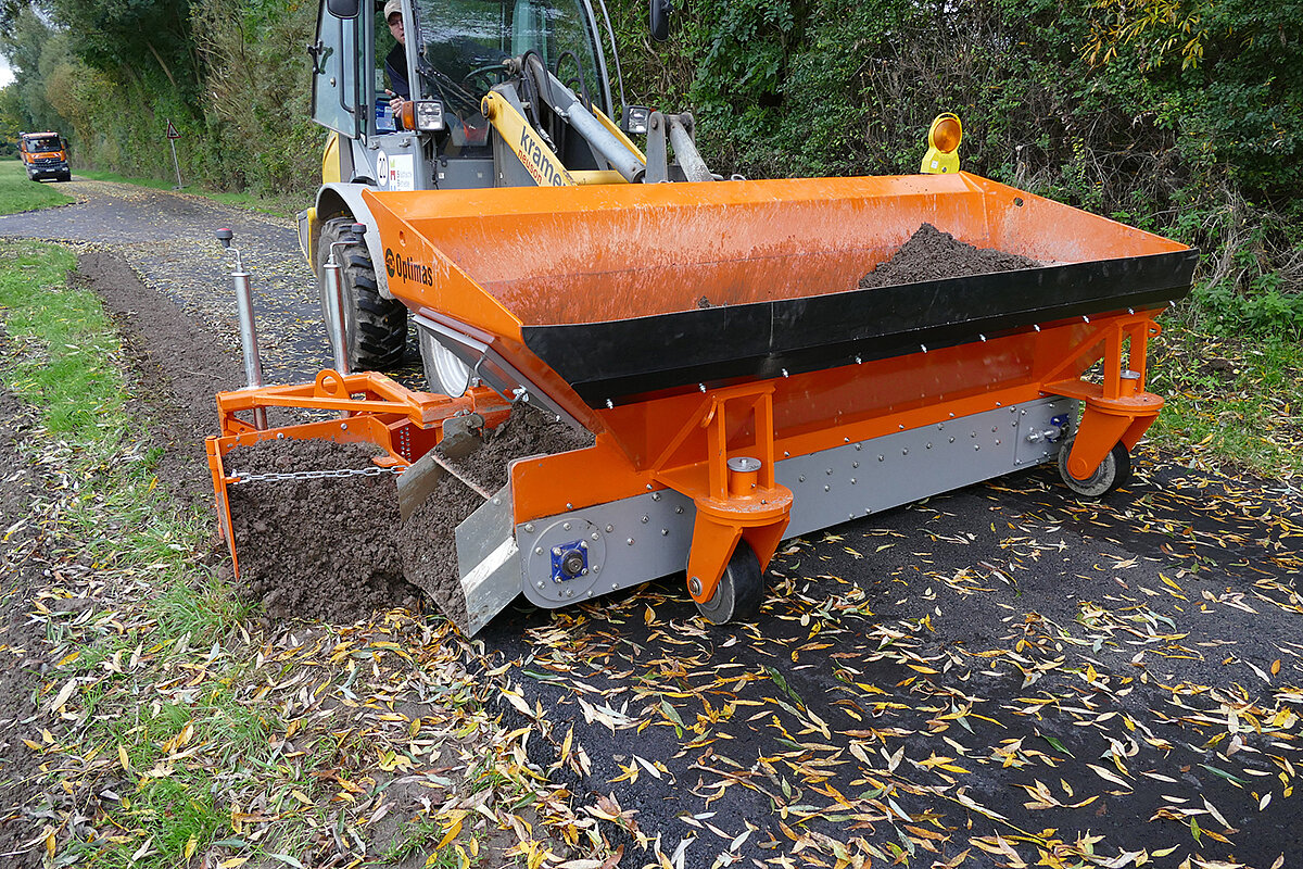 Hochwasserschutz und Bauarbeiten mit der Finliner