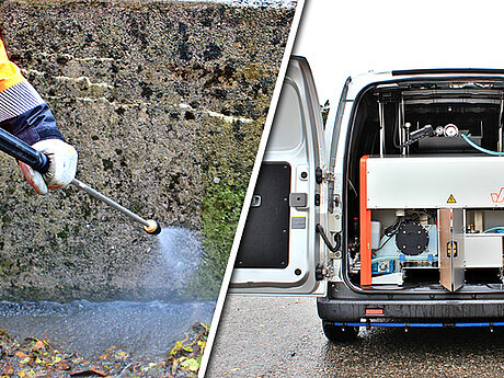 Vehitec Splash: modulare Konstruktion, emissionsfreie Reinigung