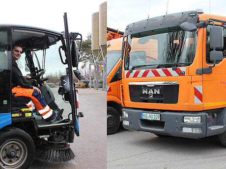 Reportage: In Neu-Ulm heißt es Tellerbesen und Saugleistung vs. Dreck und Müll